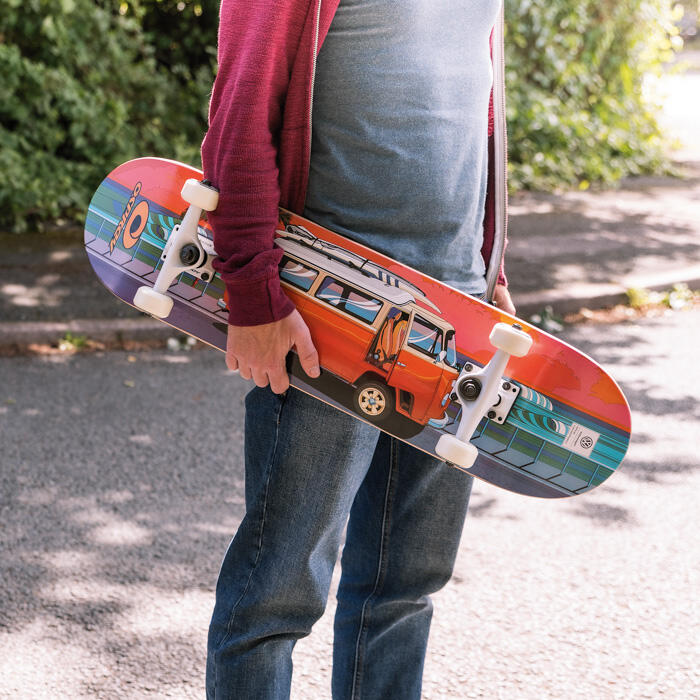 Osprey VW Double Kick Sunset Skateboard | Skateboards 2/6
