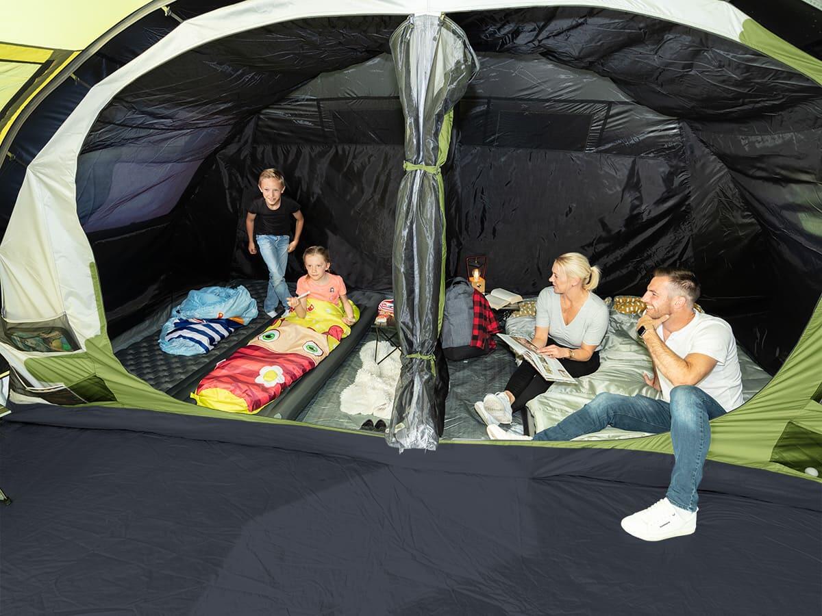 Recondicionado - Tenda campismo túnel Gotland Sleeper Protec 6 - chão cosido 4/7