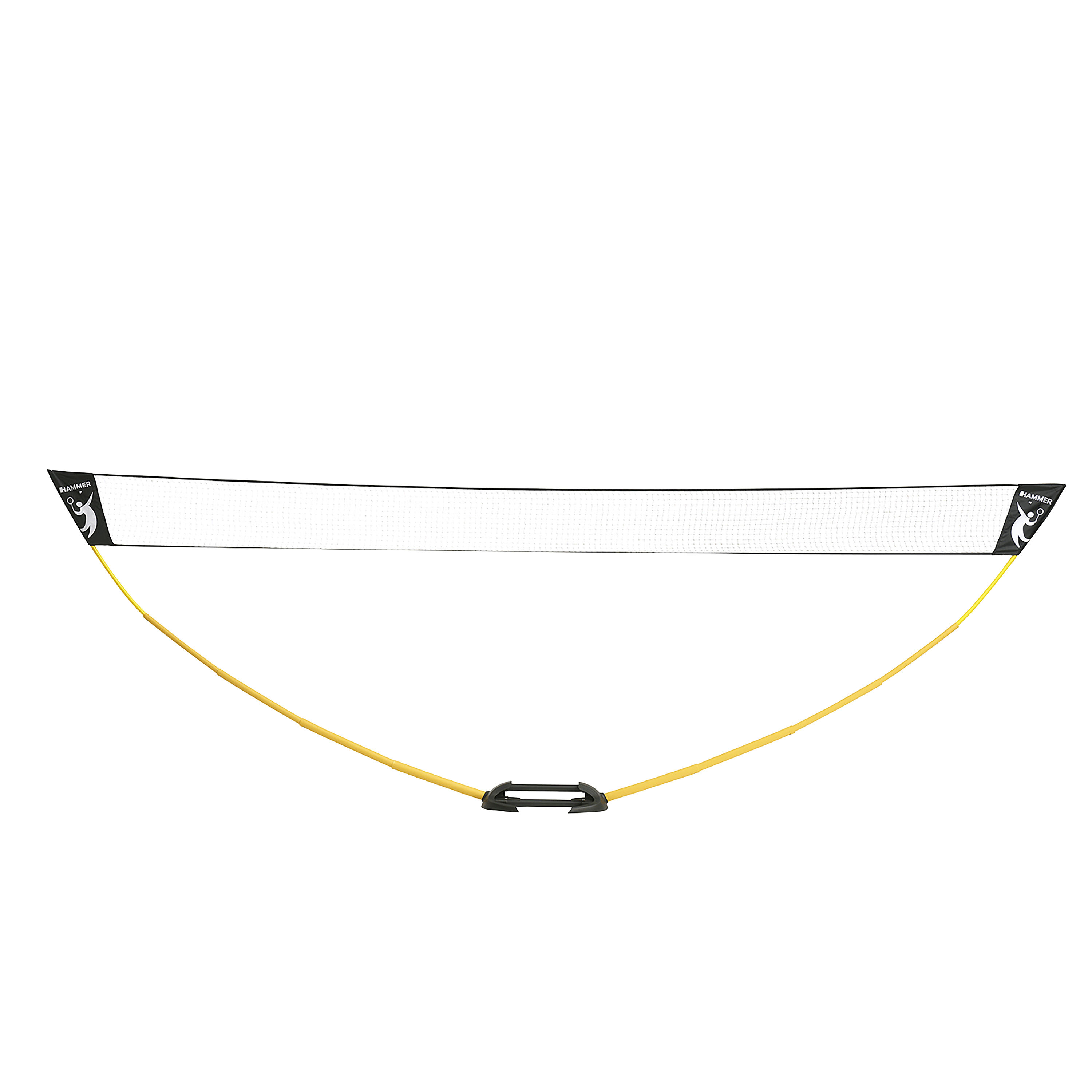HAMMER Badminton-Set, mobil, mit Rucksack und Courtline