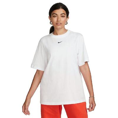 T-shirt vrouw nike sportswear essentials lbr wit