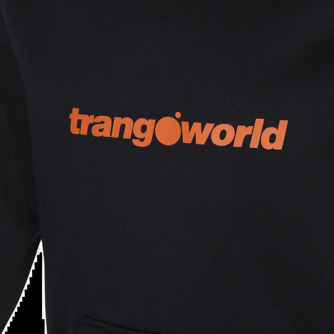 Sudadera para niños Trangoworld Kura Negro/Naranja 2/3