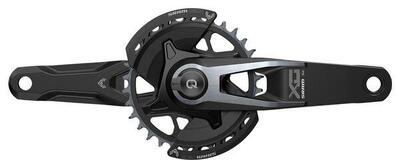 Sram x0 t-type eagle powermeter dub wide 32 teeth 12v guards black (without case