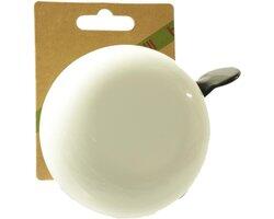 Belll fietsbel dingdong groot 80mm. wit