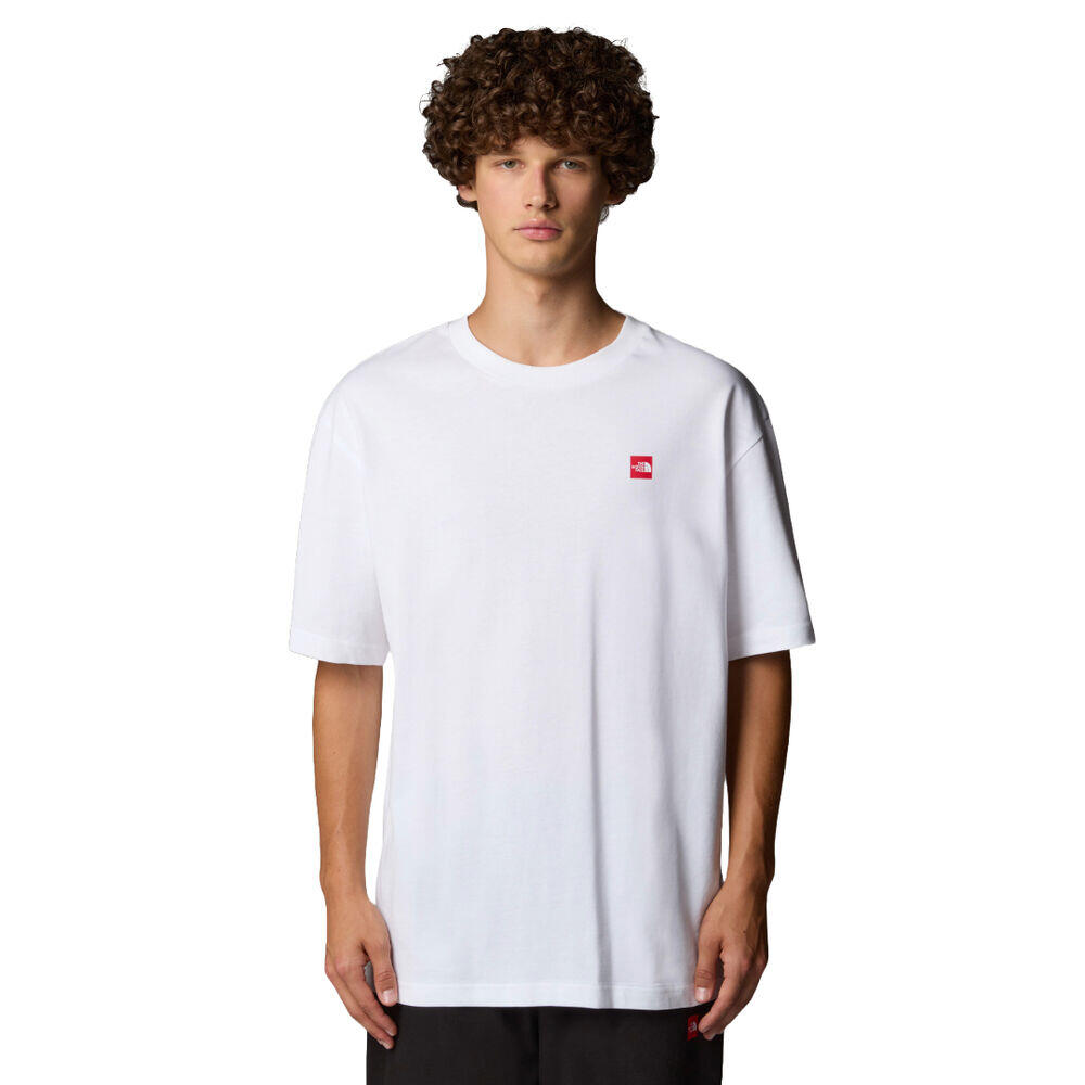 T-shirt Adulto The North Face Axys Oversized Shortsleeve bianco 3/5