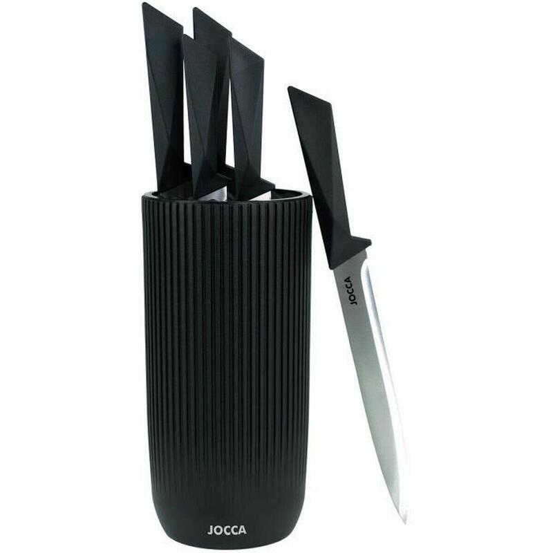 Set de Cuțite JOCCA Negru