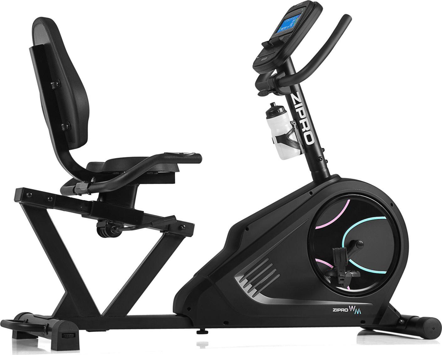 ZIPRO Ligfiets hometrainer Zipro Glow WM elektromagnetisch iConsole+ Kinomap cardio