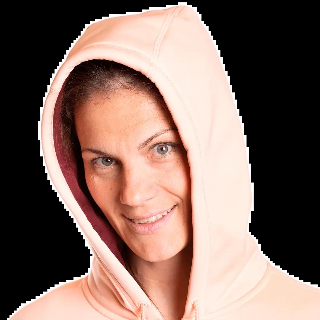 Sudadera con cremallera para Mujer Trangoworld Liena Rosa/Marrón 6/6