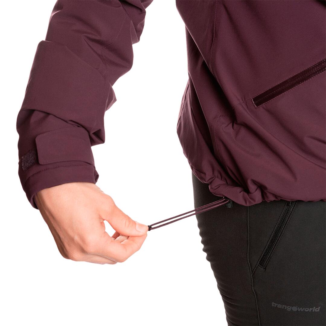 Chaqueta acolchada para Mujer Trangoworld Bodo termic vd Marrón Impermeable 6/7