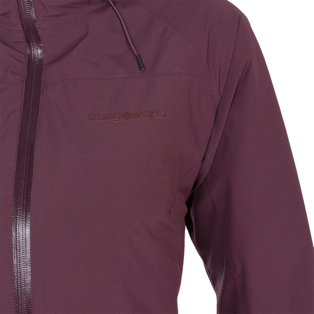 Chaqueta acolchada para Mujer Trangoworld Bodo termic vd Marrón Impermeable 2/7