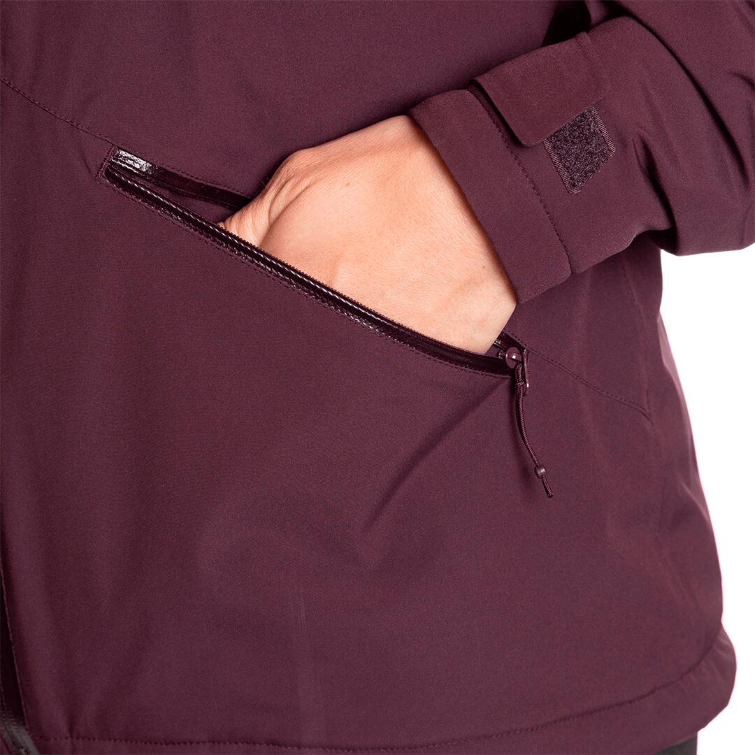 Chaqueta acolchada para Mujer Trangoworld Bodo termic vd Marrón Impermeable 5/7