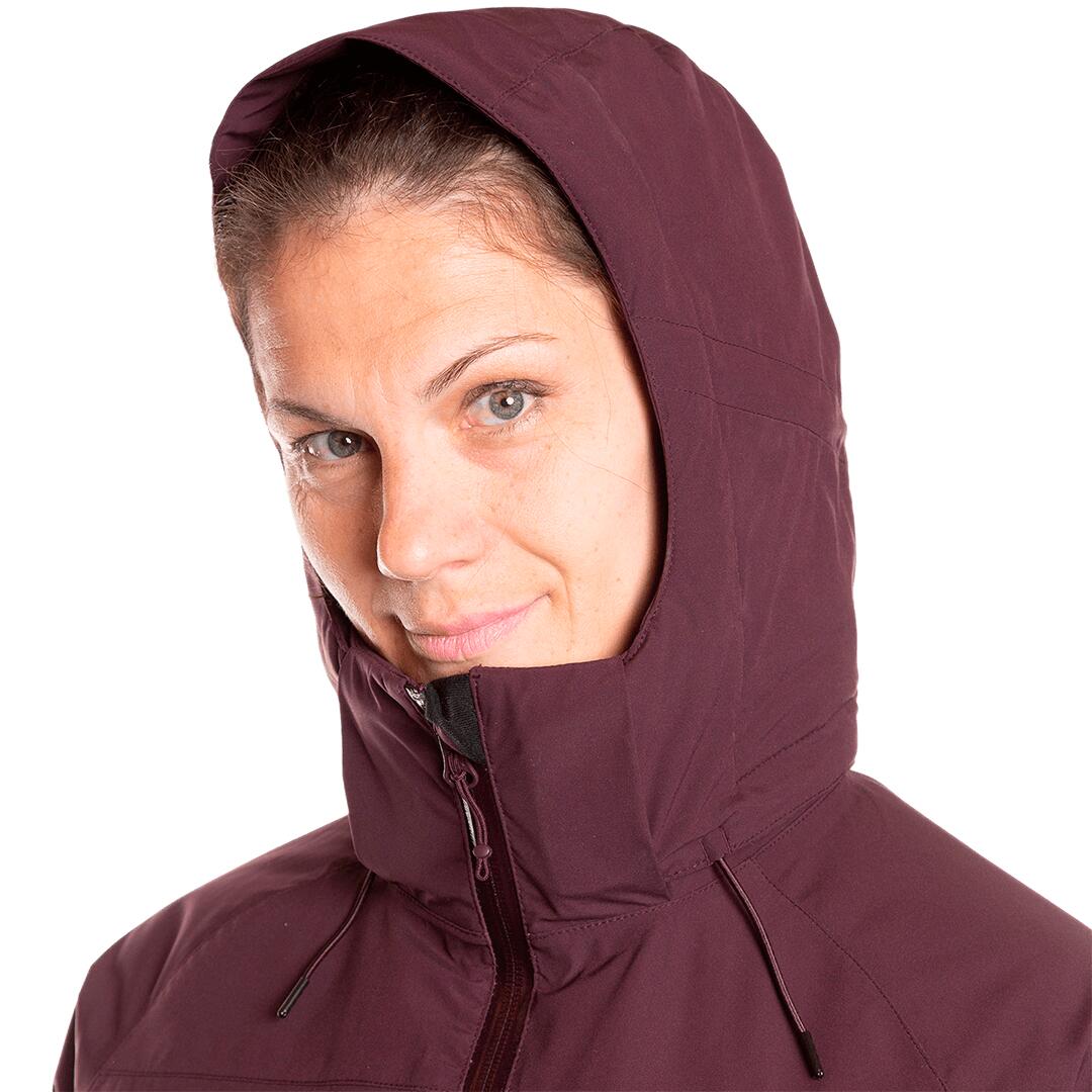 Chaqueta acolchada para Mujer Trangoworld Bodo termic vd Marrón Impermeable 7/7