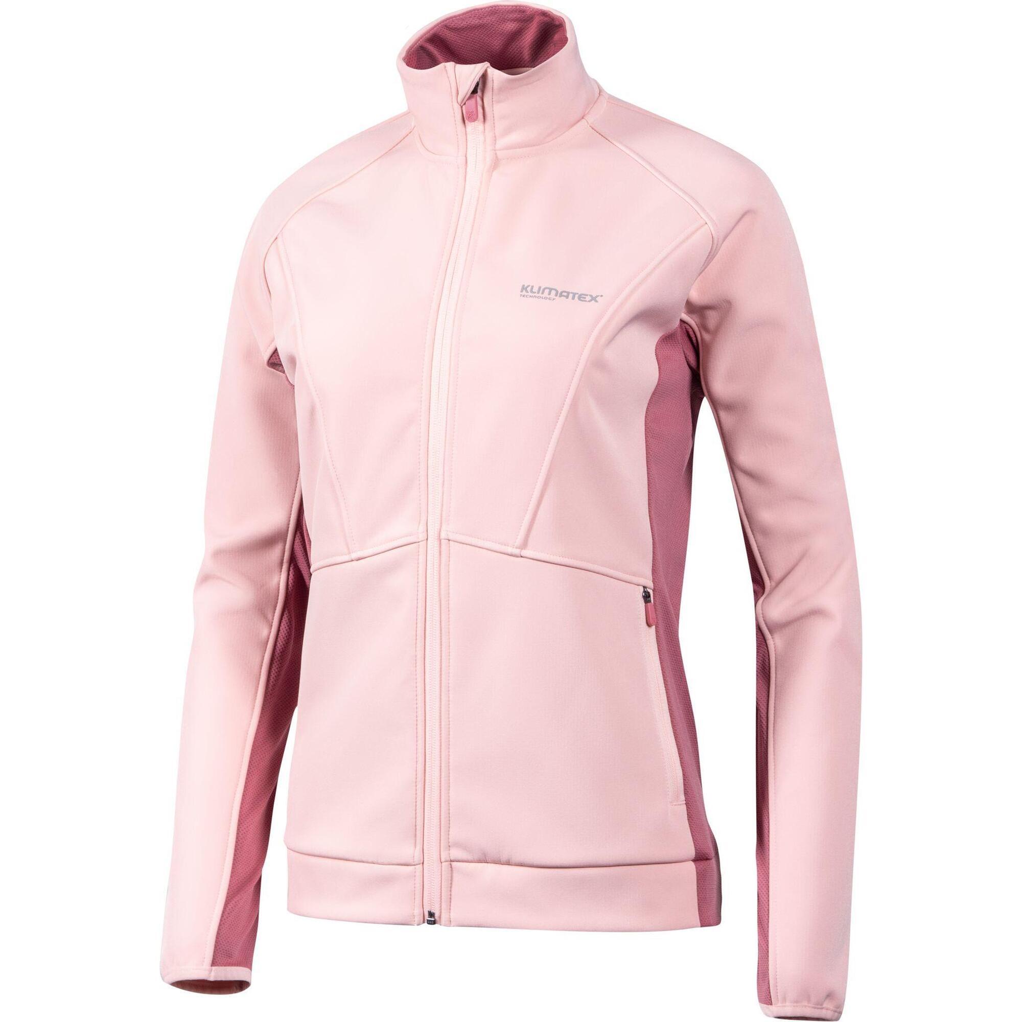 Kurtka Softshell Damska Climatex Sita Różowa - Oddychająca i Wiatroszczelna