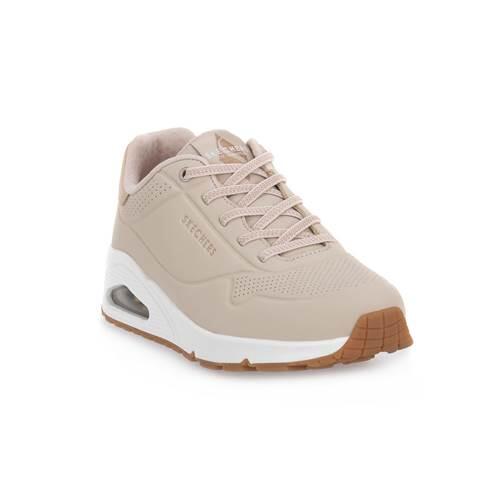 Zapatos Skechers Zapatillas para mujer Uno-Shimmer Away Beige 2/6
