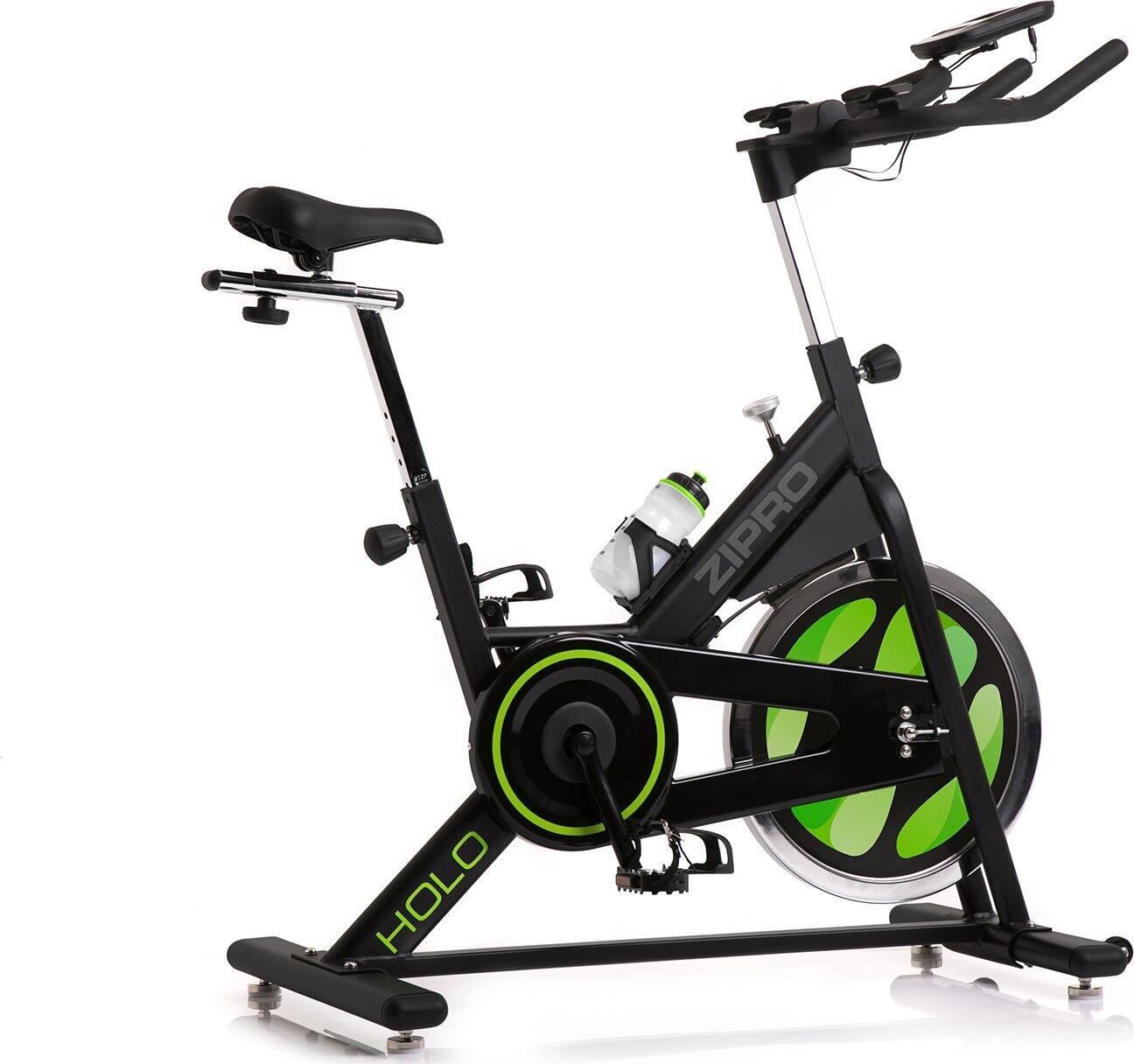 ZIPRO Spinningfiets Zipro Holo 2 mechanisch 18 kg vliegwiel indoor cycle cardio