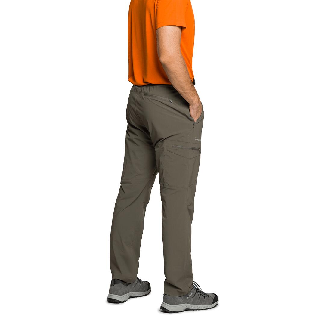 Pantalón para Hombre Trangoworld Risco Marrón 3/5