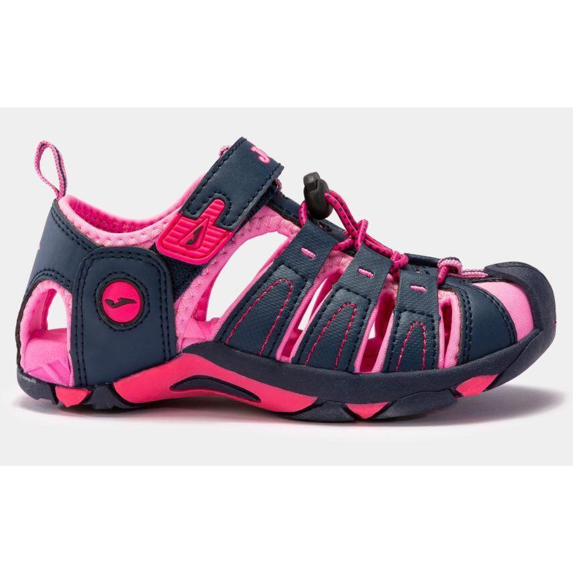 Joma - Joma S. Sept Jr Sandales Pour Enfants Marine/fuchsia Taille 28 - Sandales - Rose - 28 Cm - Decathlon