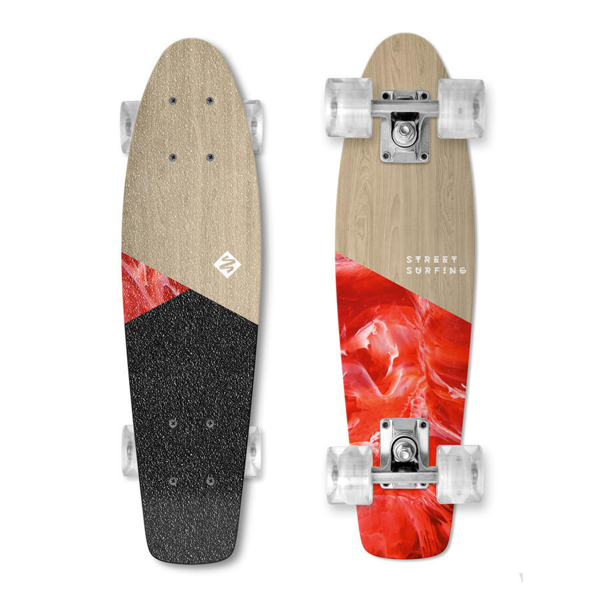Deskorolka Pennyboard Street Surfing BEACH BOARD WOOD Bloody Mary