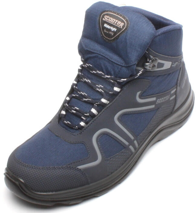 ESCOOTER Herren Walking Shoes Scooter Rasierer Blau Größe 43