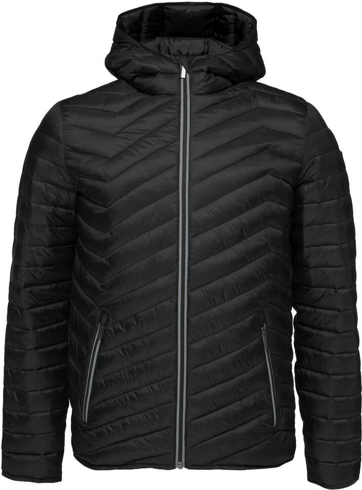 Elegancka męska kurtka skórzana Jenor Black