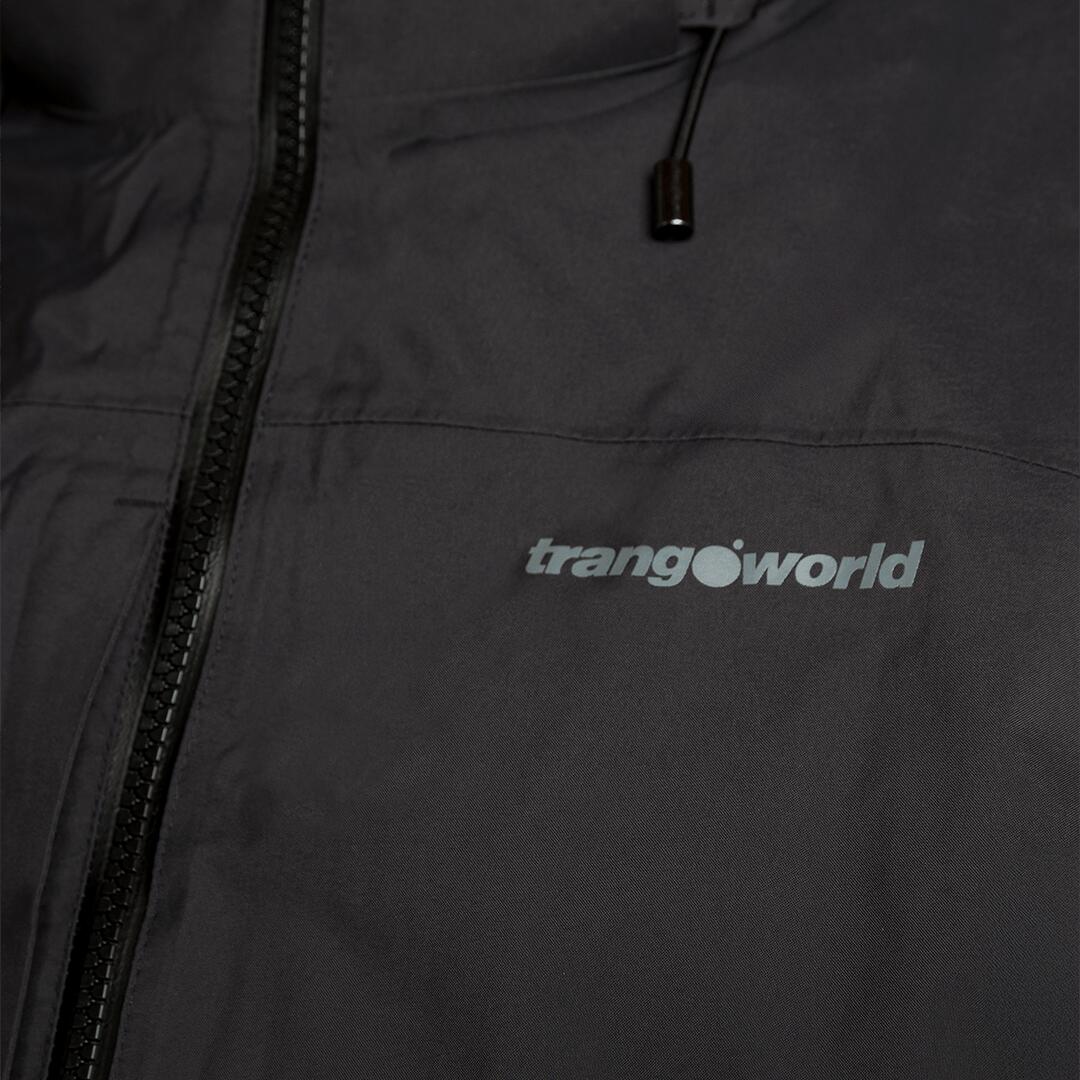 Chaqueta 3 en 1 para Hombre Trangoworld Stabio complet Negro/Negro Impermeable 2/7