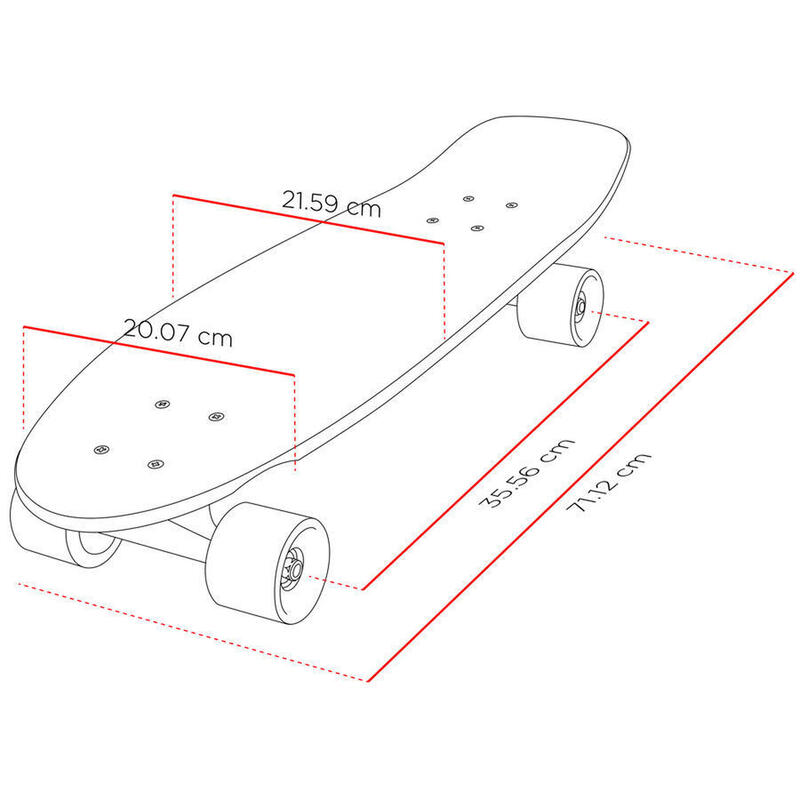 Skateboard Street Surfing CRUISER 28"