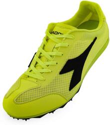 Diadora Mid Distance Spike Fluo 44 chaussures de course légères