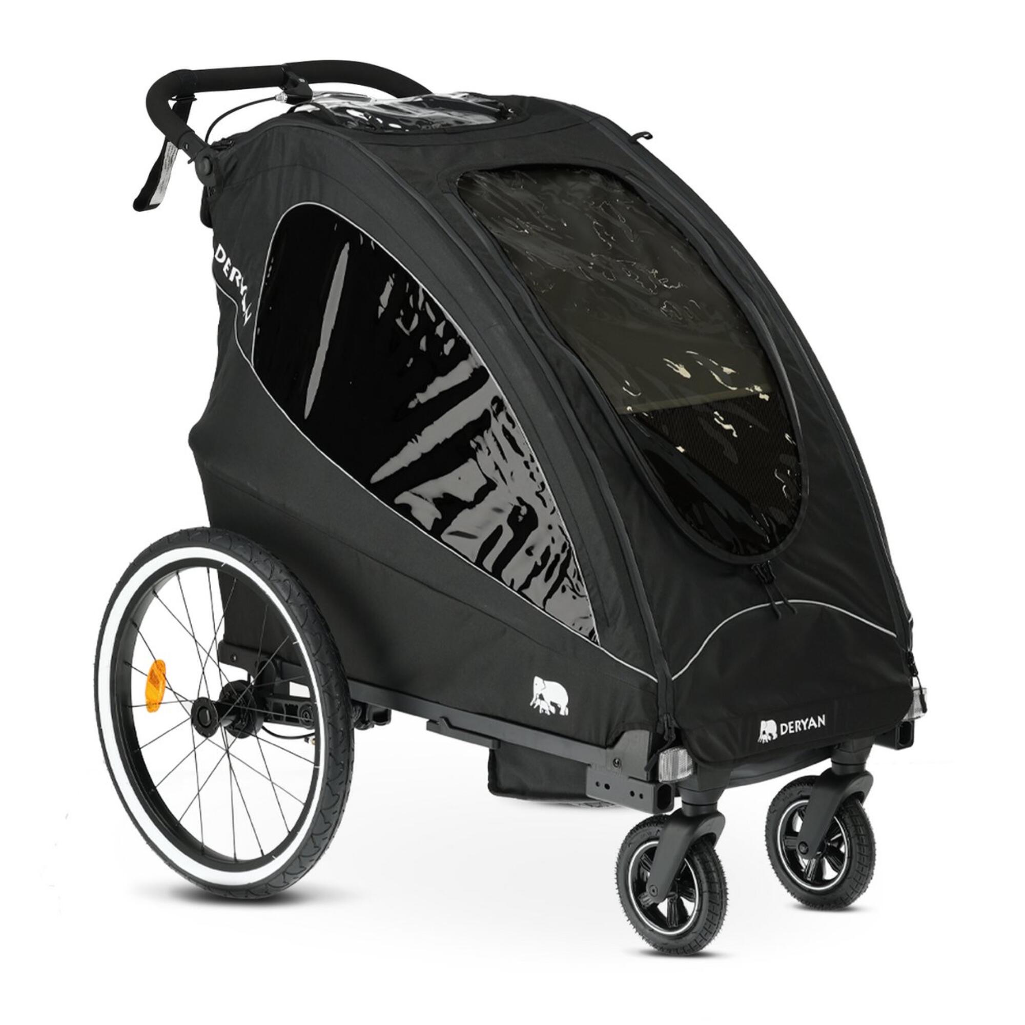 Przyczepka rowerowa Deryan Luxe 1 osobowa 2/7