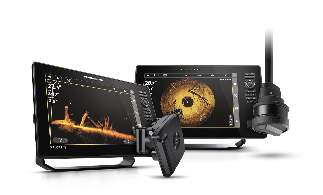 Combiné Tactile XPLORE 12 MEGA SIDE IMAGING+, Sonde TA  + T° 4/5