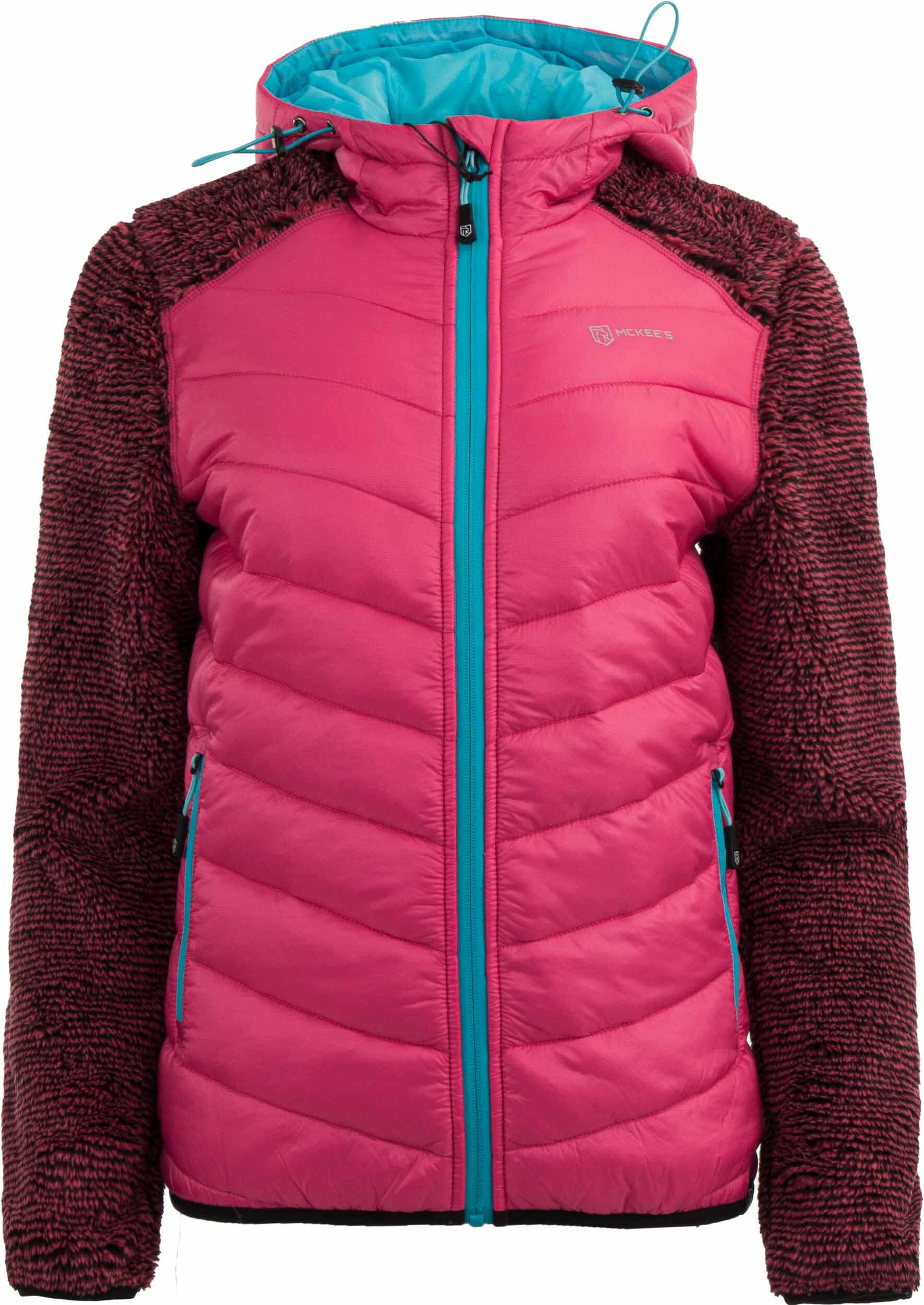 MCKEEVER McKees Cargana Damenjacke mit Kapuze, Fuchsia, Größe M