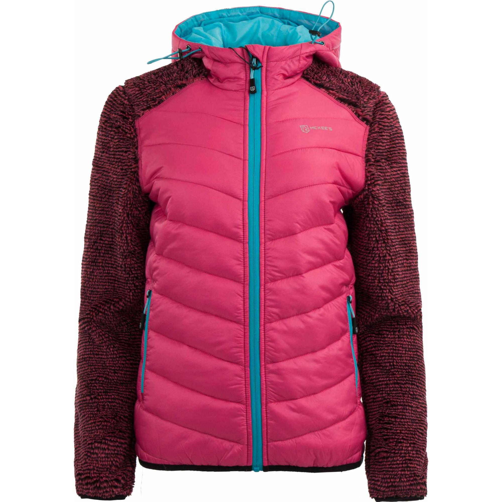 Munkees - Veste Femme Mckees Cargana Thermo Fuchsia S - Veste - Bleu|gris|rose - Decathlon