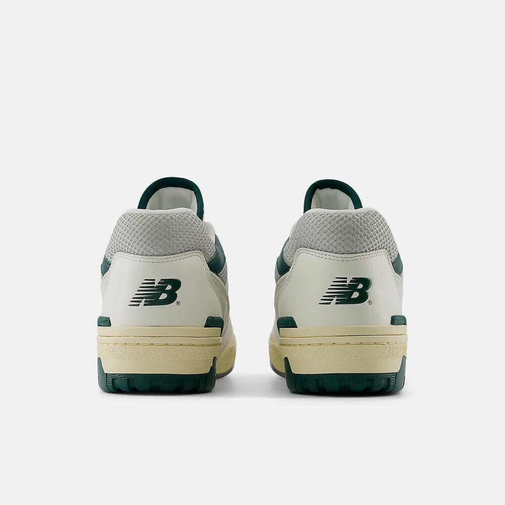 Sneakers New Balance BB550CPE blanc et vert 3/5