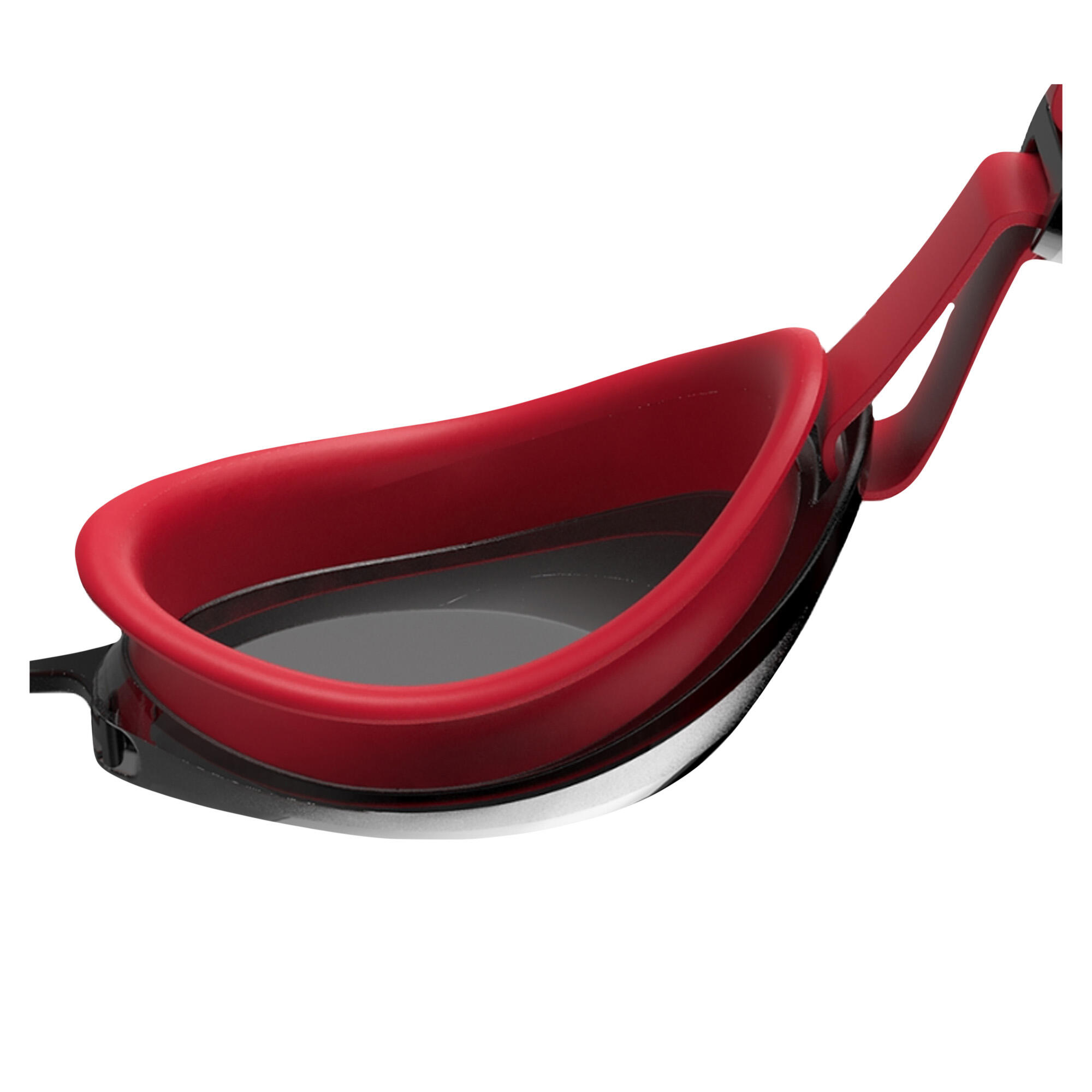 Occhialini Da Nuoto Adulto Unisex Speedo Jet 2.0 Rosso Fumo 2/3