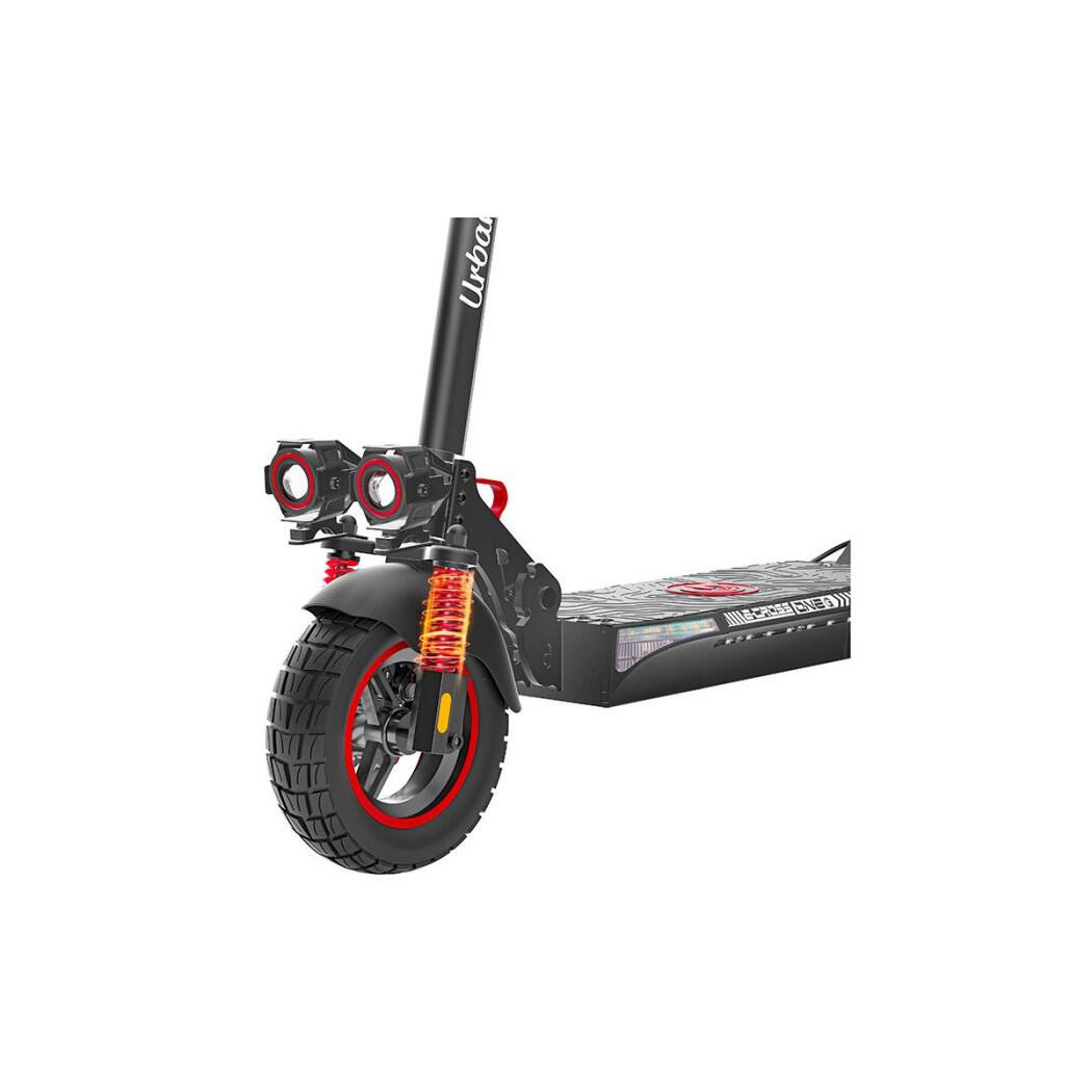 URBANGLIDE Scooter Elétrica UrbanGlide eCross ONE Azul – 600 W – 48 V 10,4 Ah – Autonomia d