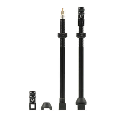 Caffélatex tubeless valve 100mm (x2) - black