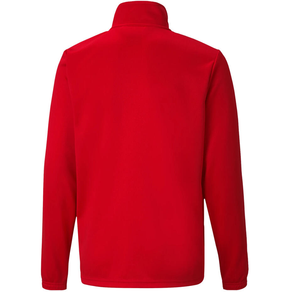 Bluza dla dzieci Puma teamRISE Training Poly Jacket Jr czerwona
