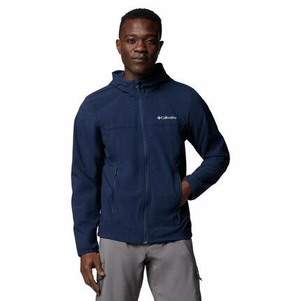 Kurtka softshellowa męska Columbia Heather Canyon II Hooded Jacket z kapturem