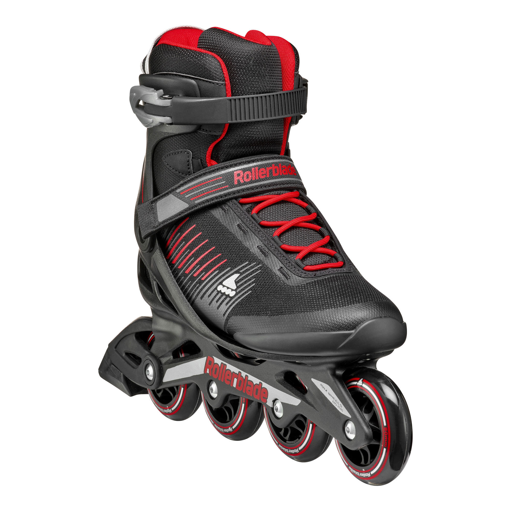 ROLLERBLADE Roller Fitness Zetrablade Noir Rouge 3/7