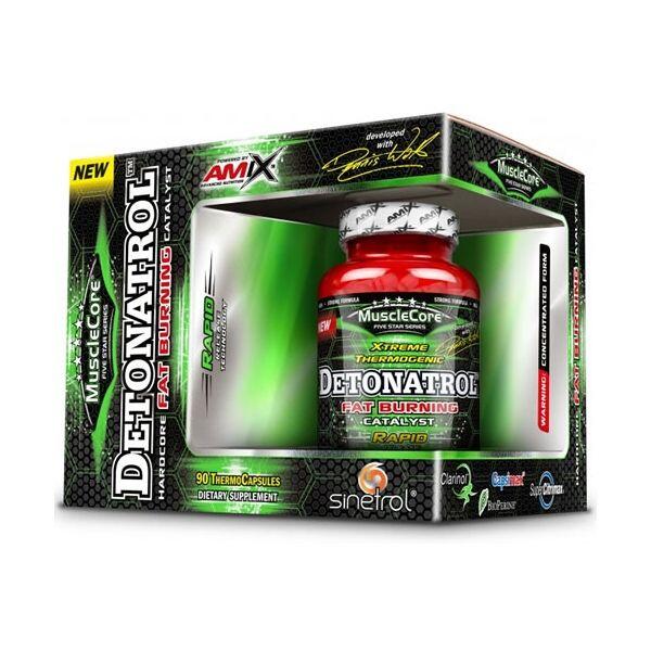 Detonatrol fat burning - 90 thermo capsules de Amix Muscle Core Exclusivo Online      42,80€  Preço por quantidade 475,56€kg AMIX Detonatrol fat burning - 90 thermo capsules de Amix Muscle CoreVendido e expedido por: Masmusculo    