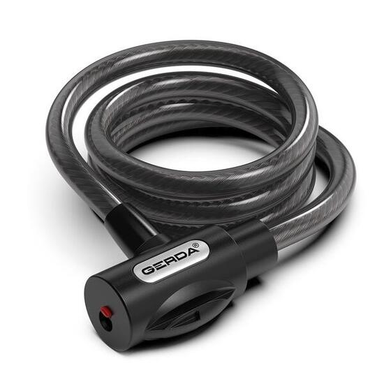 Antivol câble Gerda 120 cm Ø 8 mm avec 2 clés