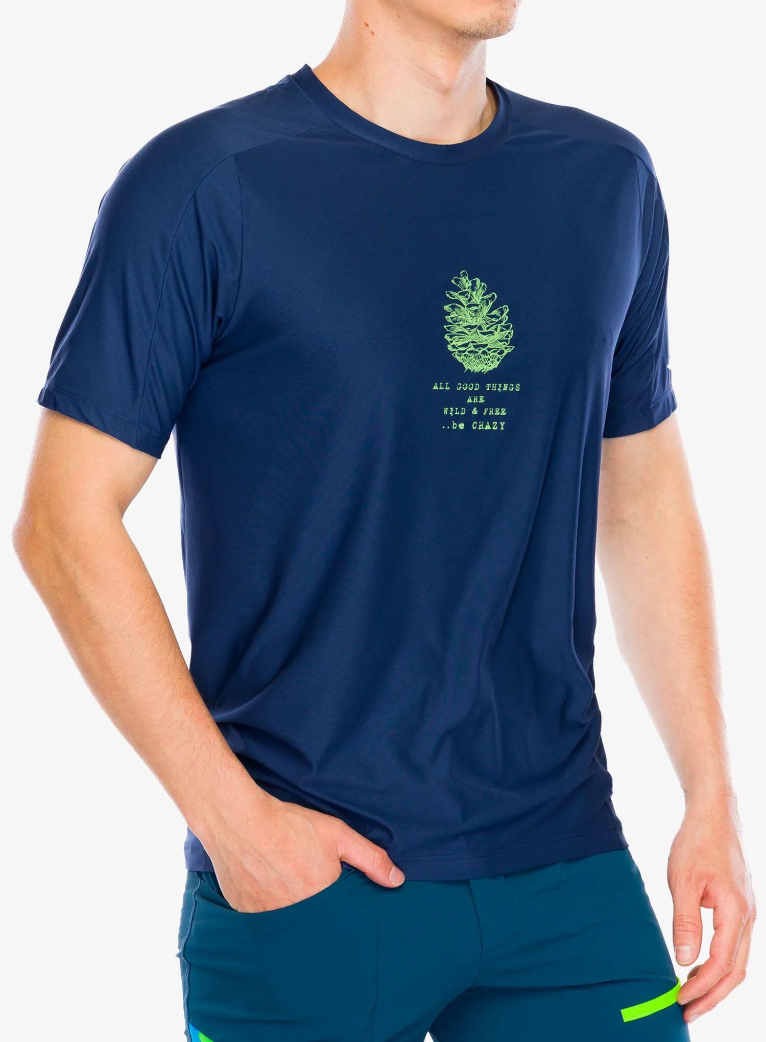 Koszulka szybkoschnąca męska Crazy Shirt Logo 3/6