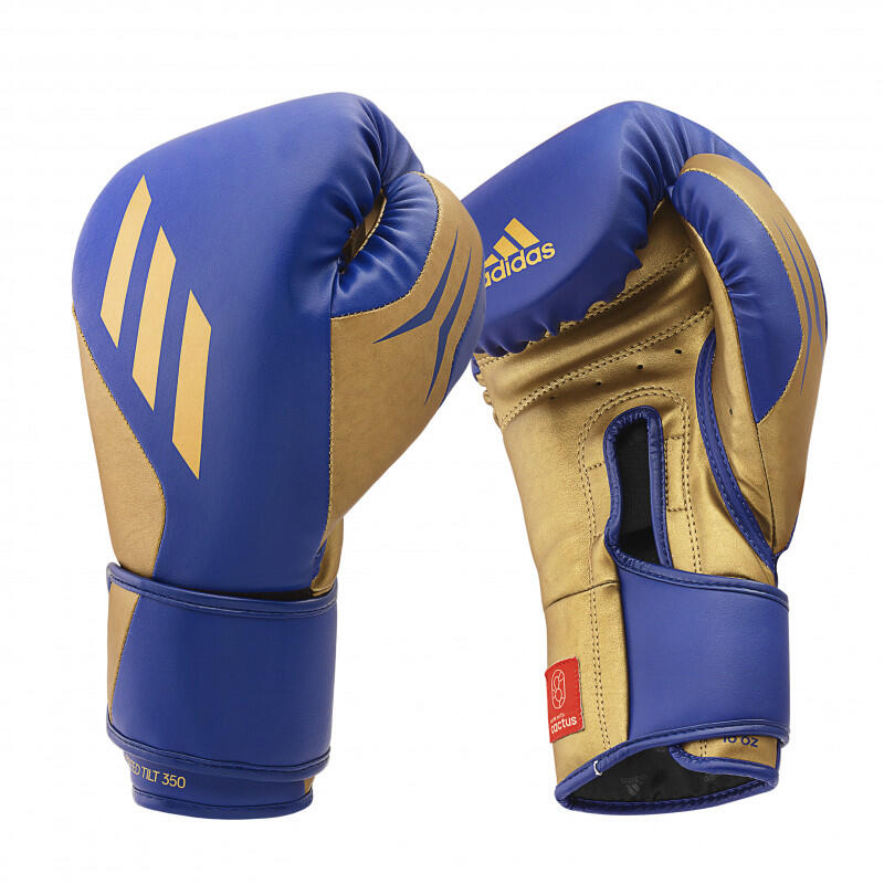 Adidas - Gants De Boxe Adiddas Tilt 350 - Gants De Boxe - Bleu|jaune - 10 Oz - Decathlon