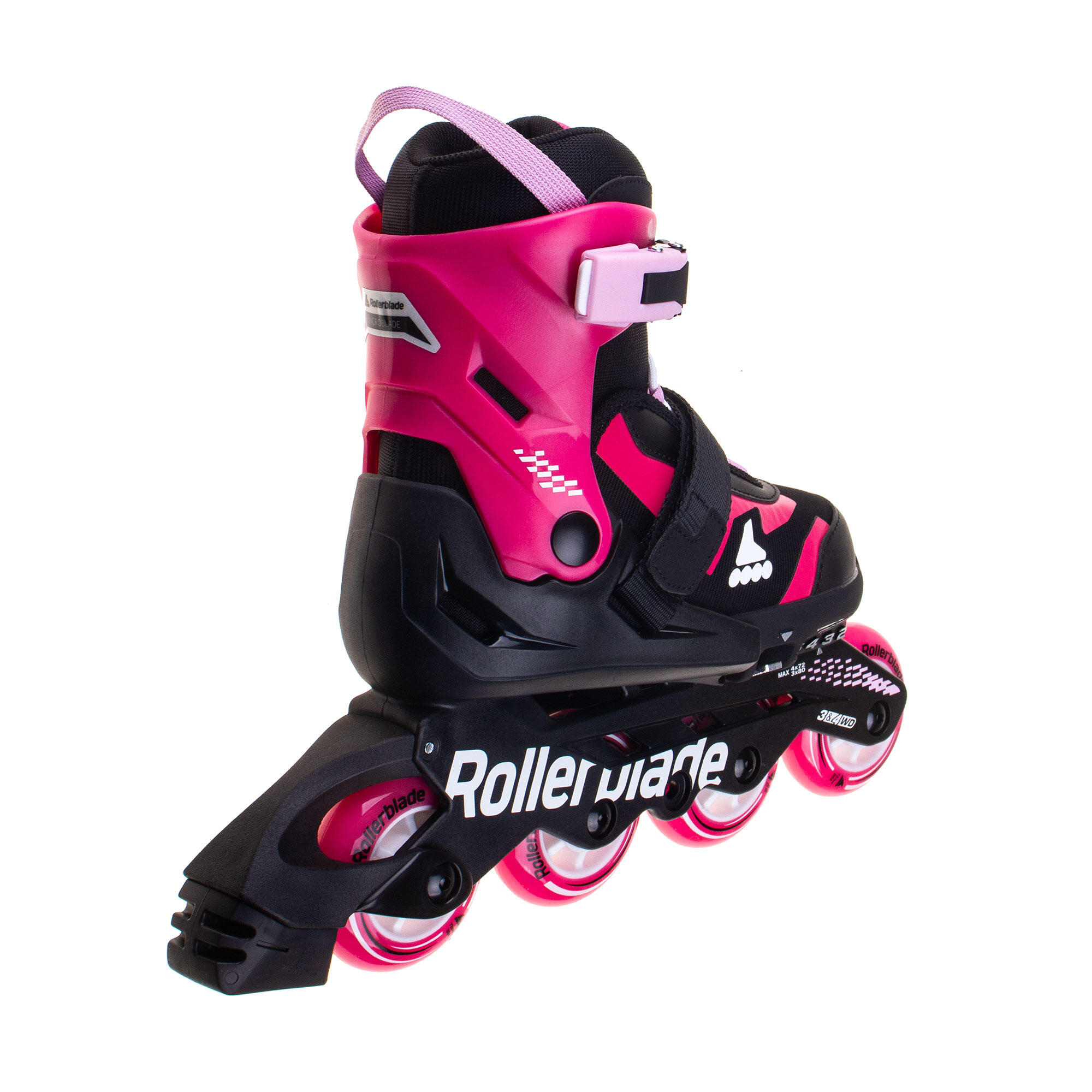 Rolki fitness i ochraniacze dla dzieci Rollerblade Microblade Combo regulowane 4/7