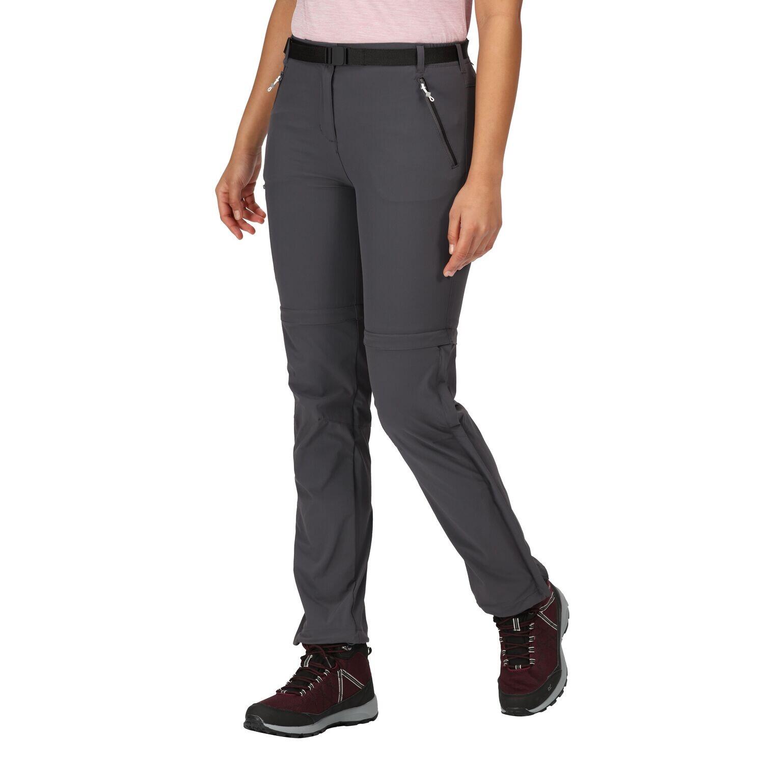 Regatta Xert Stretch Zip Off Trousers III Outdoorhose in Kurzgröße für Damen 5/7