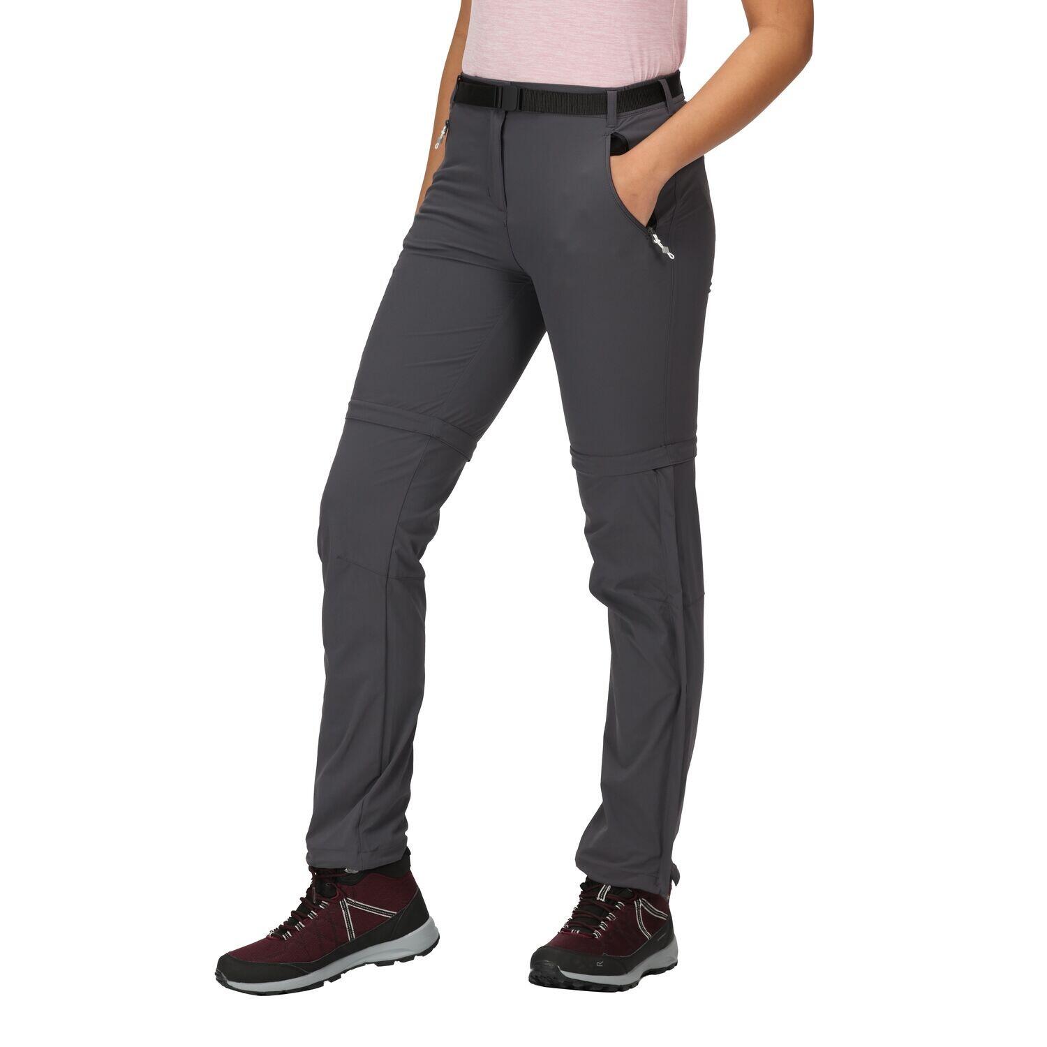 Regatta Xert Stretch Zip Off Trousers III Outdoorhose in Kurzgröße für Damen 4/7