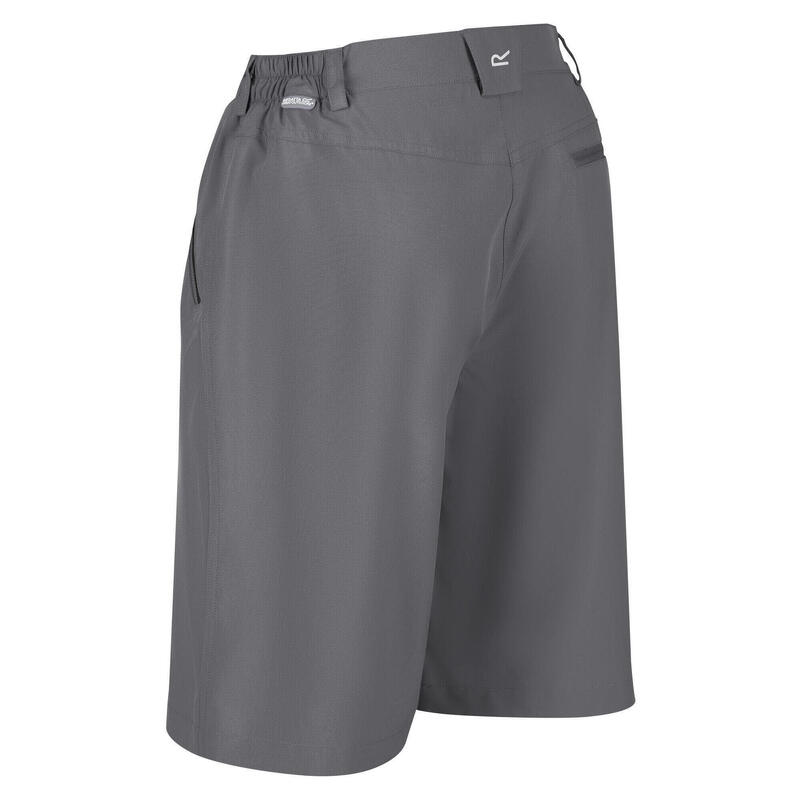 Outdoorshorts Xert Lt Bermuda Wandern/Outdoor/Trekking Damen Seal Grey Ohne