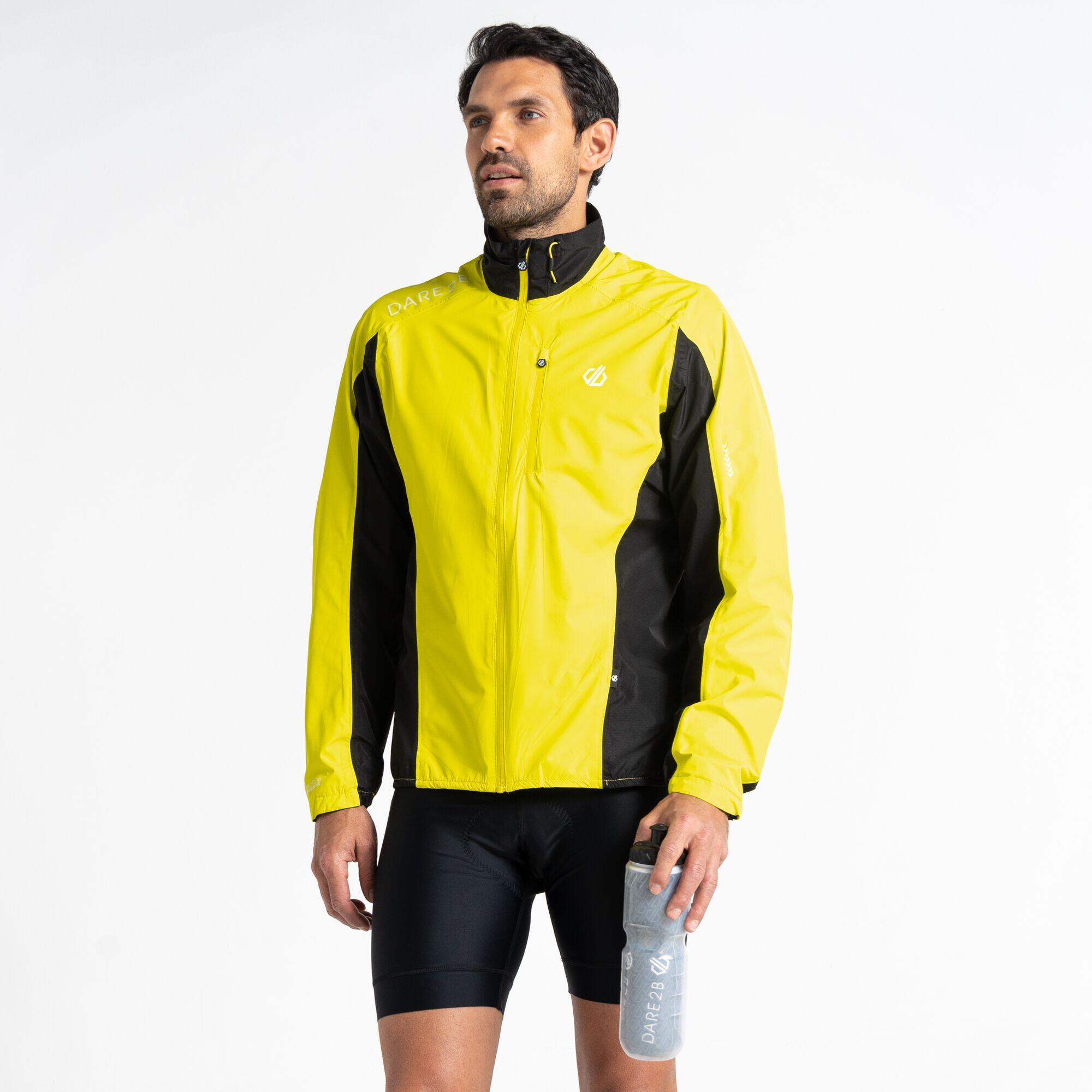 DARE 2B Herren Wandern Jacke wasserdicht, atmungsaktiv, leicht - Mediant II, gelb