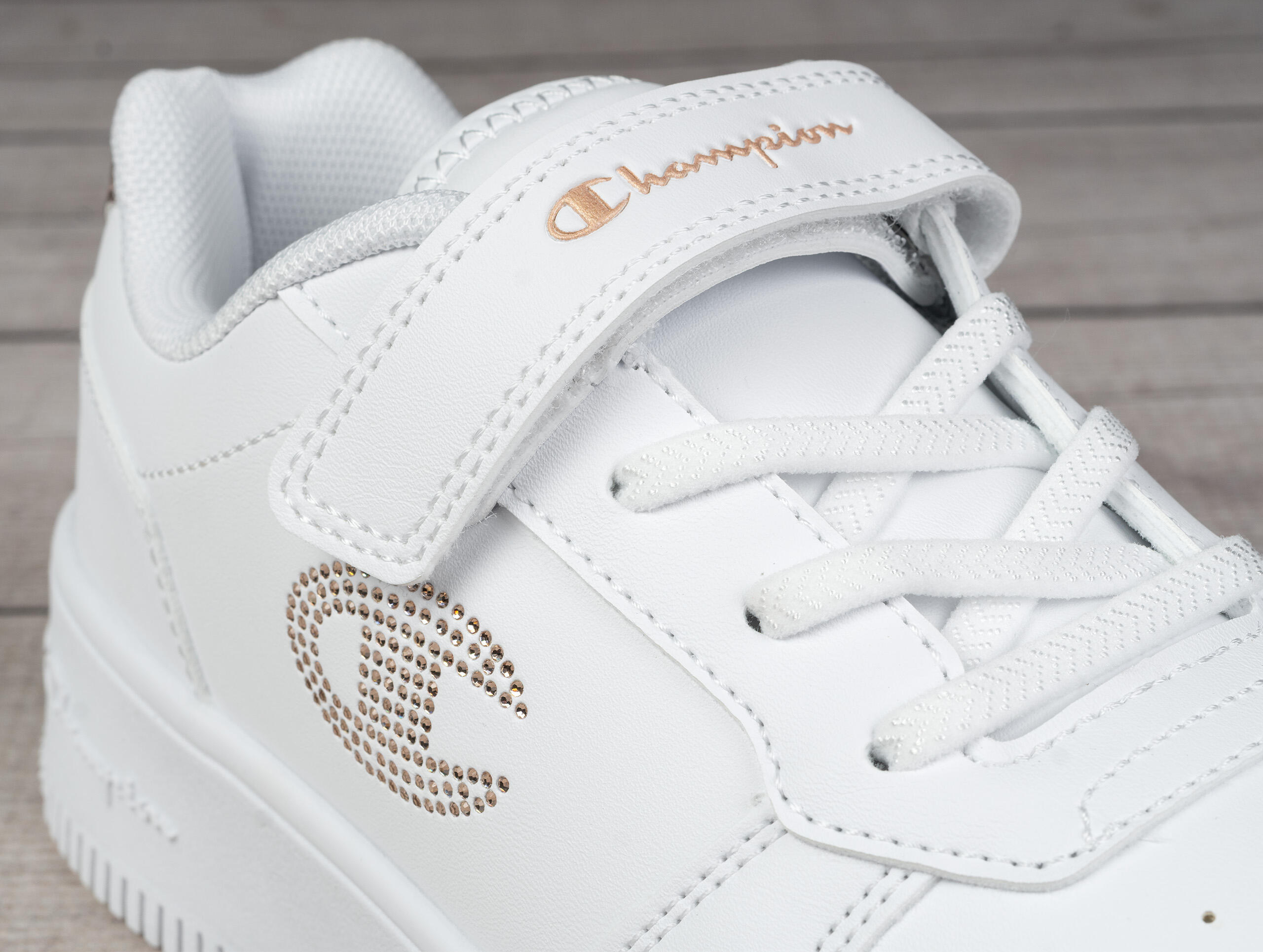Buty dziewczęce sportowe Champion REBOUND PLATFORM GLITTER 6/7