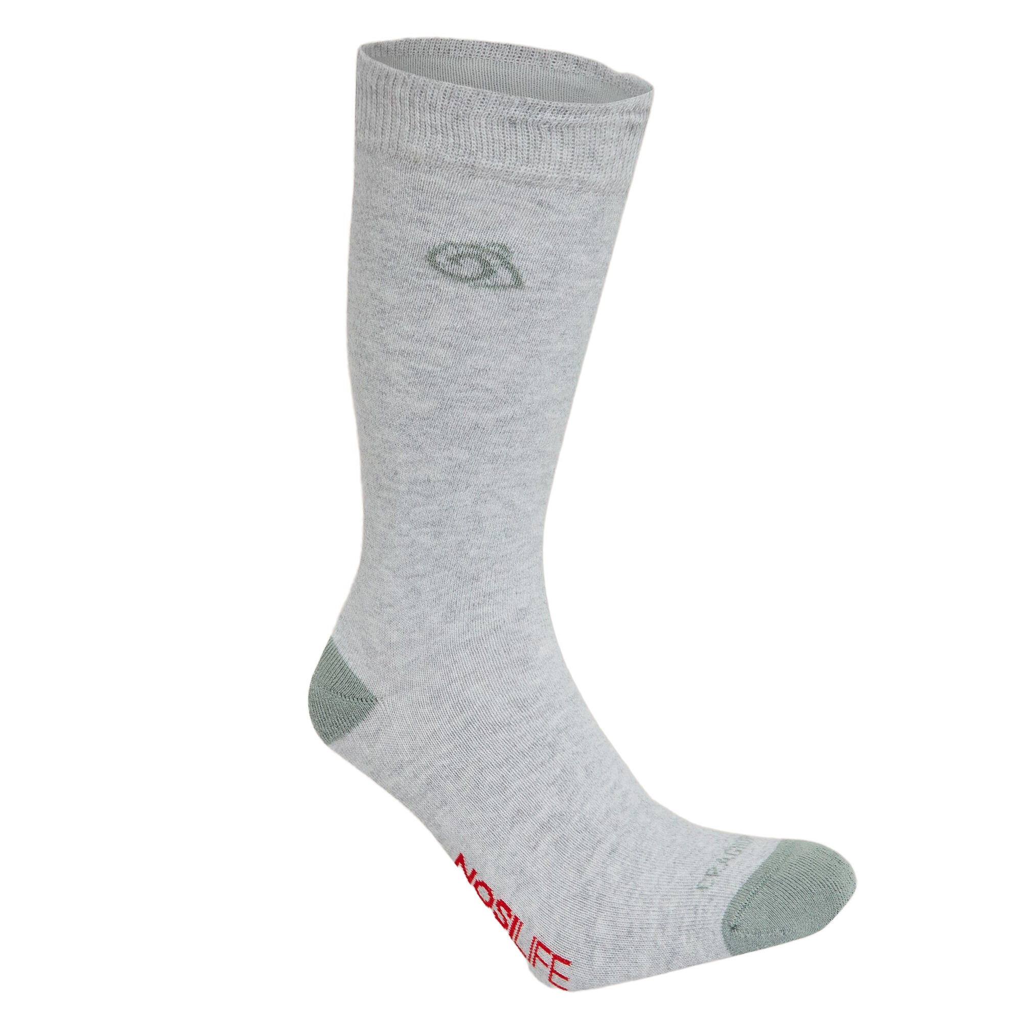 Calzini Adulto Unisex Craghoppers Insect Repellent Grigio Marna Soffice Verde 2/3