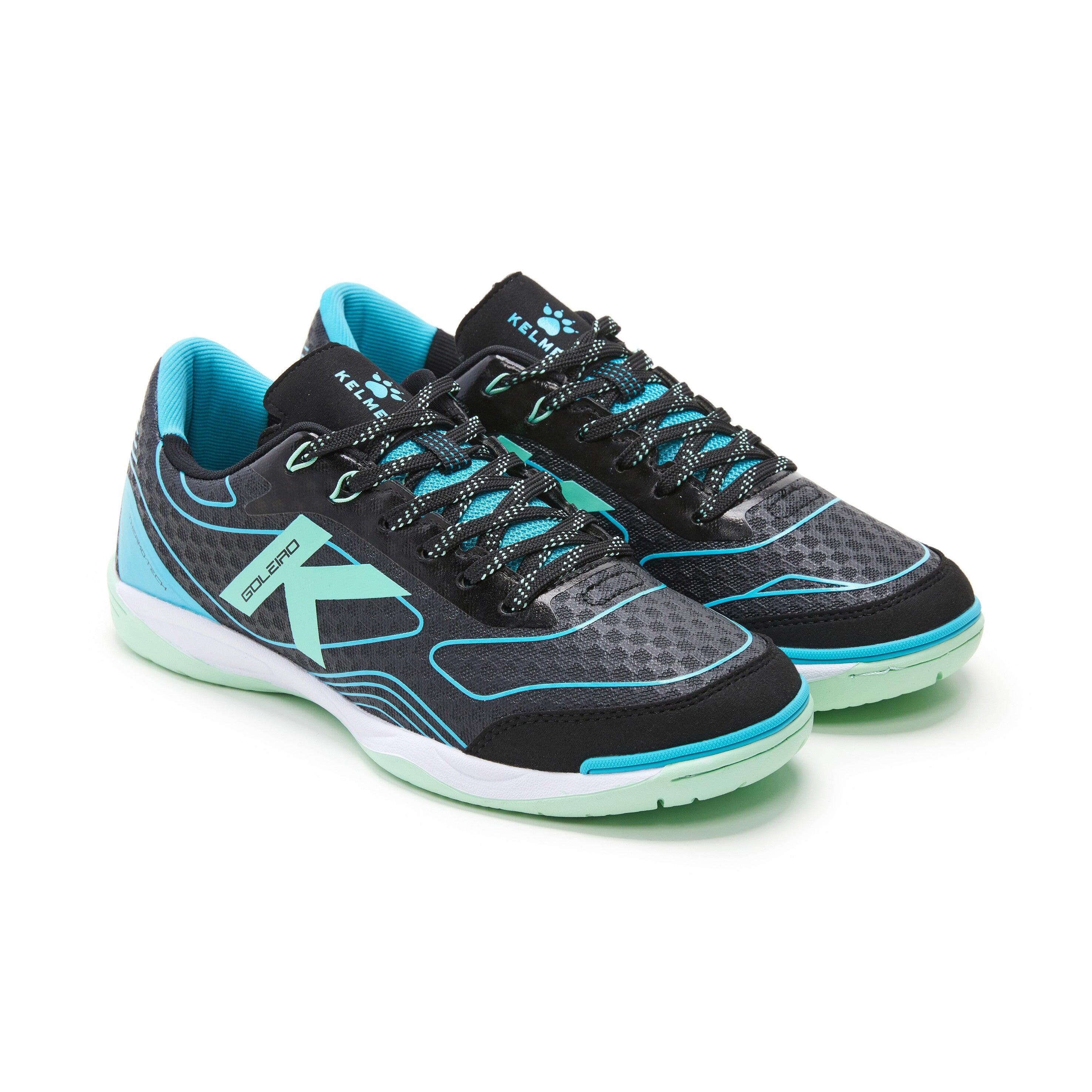 Kelme Zapatillas De Futbol Sala Kelme Goleiro Nero e Verde 2/6