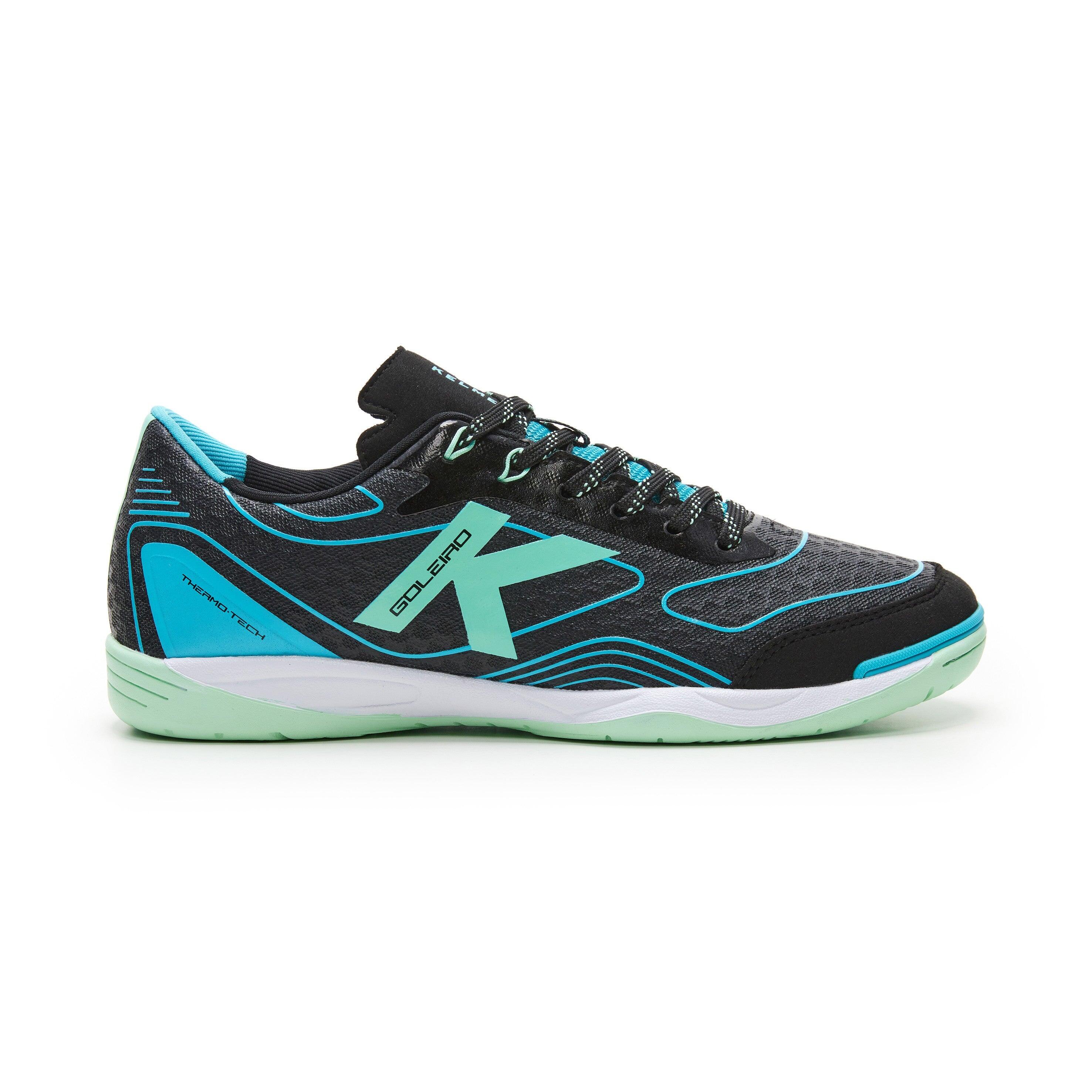 Kelme zapatillas de futbol sala kelme goleiro preto e verde